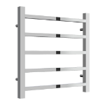 Picture of SERENA 500mm Wide 500mm High Chrome Designer Towel Radiator