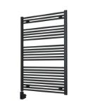 Picture of Vertical Anthracite Electric Towel Rail with Wi-Fi control  800mm Wide | 1200mm High