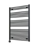 Picture of Vertical Anthracite Electric Towel Rail 800mm Wide | 1200mm High