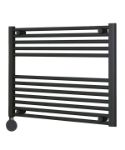 Picture of Horizontal Anthracite Electric Towel Rail 800mm Wide | 600mm High